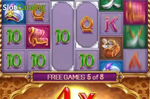 Ekran6. Golden Genie (Fa Chai Gaming) yuvası