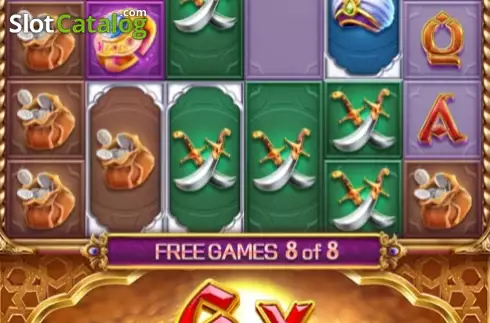 Ekran7. Golden Genie (Fa Chai Gaming) yuvası