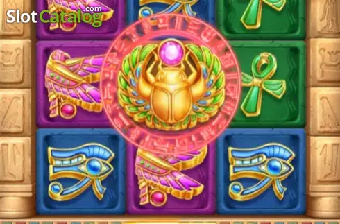 Game screen. Treasure Raiders slot