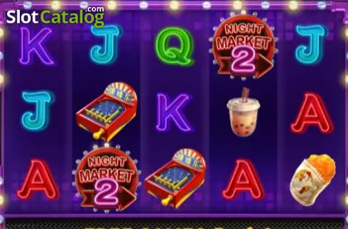 Bildschirm7. Night Market 2 slot