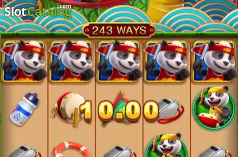 Skärmdump3. Panda Dragon Boat slot