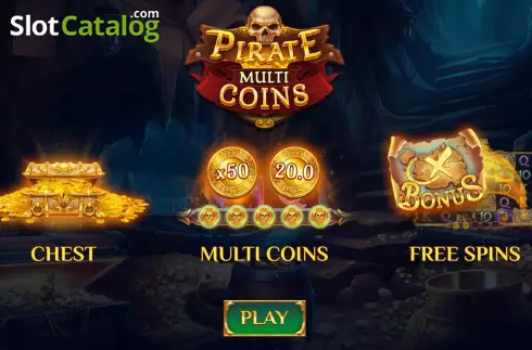 Bildschirm2. Pirate Multi Coins slot