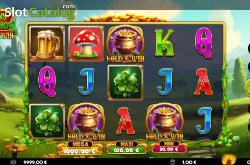 Game screen. Miss Rainbow: Hold & Win slot