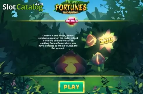 画面5. Flower Fortunes (Fantasma Games) (フラワー・フォーチュンズ) カジノスロット
