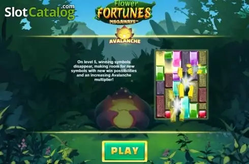 Pantalla6. Flower Fortunes (Fantasma Games) Tragamonedas 