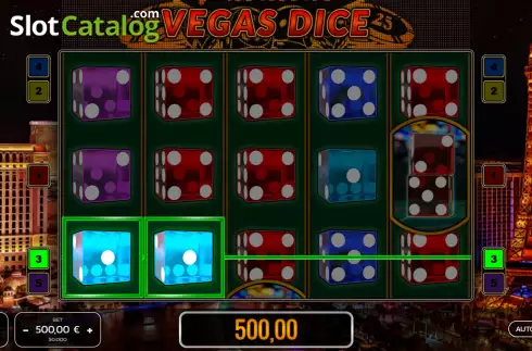 Skärmdump3. Vegas Dice slot