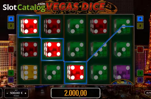 Ecran4. Vegas Dice slot