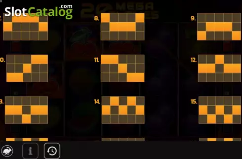 Captura de tela7. 20 Mega Flames slot