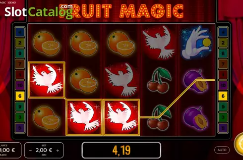 Win screen 2. Fruit Magic (Fazi) slot