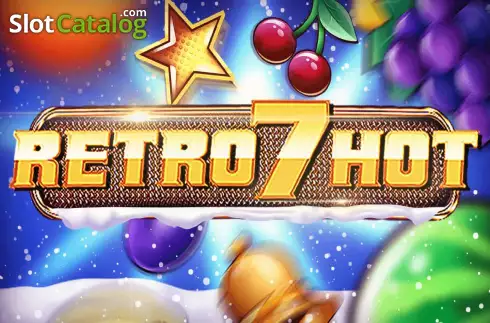 Retro 7 Hot Christmas Logo