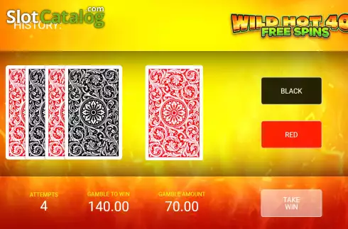 Win Screen 3. Wild Hot 40 Free Spins slot
