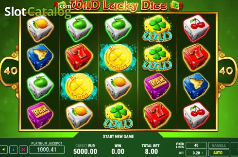 Wild Lucky Dice slot. Wild Lucky Dice slot