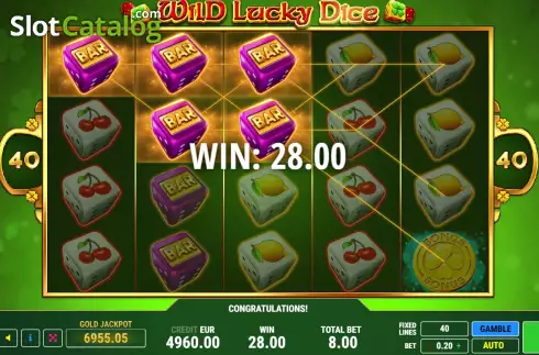 Wild Lucky Dice demo. Wild Lucky Dice slot