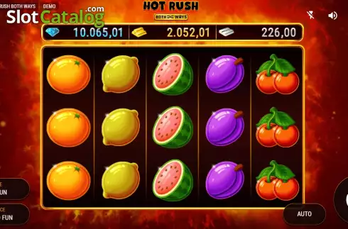 Bildschirm2. Hot Rush Both Ways slot