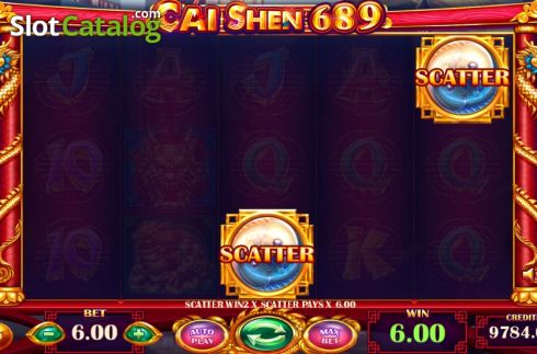 Ecran3. Cai Shen 689 slot