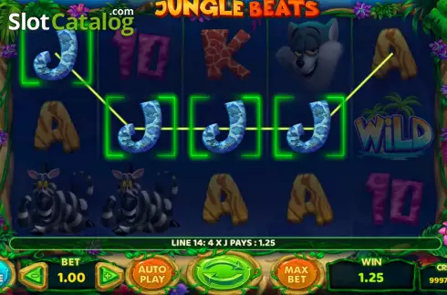 Win Screen 2. Jungle Beats slot