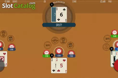Pantalla3. 6 in 1 Blackjack (Felt Gaming) Tragamonedas 