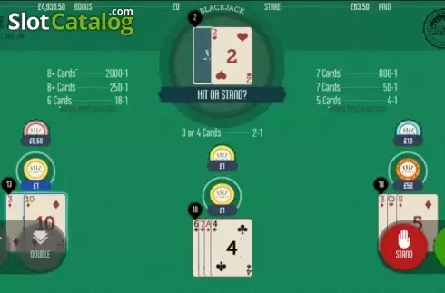 Captura de tela4. Buster Blackjack (Felt Gaming) slot