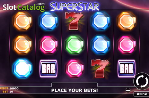 Reel Screen. Super Star (Fils Game) slot