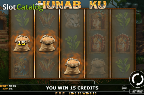 Win Screen 1. Hunab Ku slot