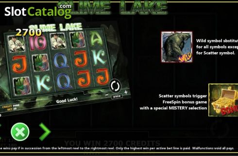 Bildschirm7. Slime Lake slot