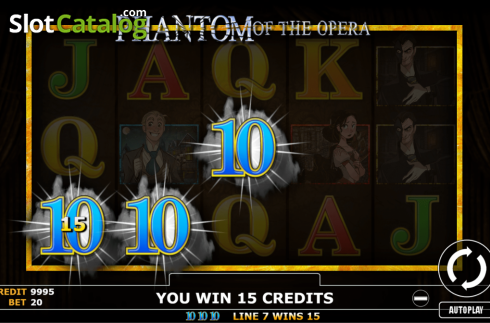 Win Screen 1. Phantom of Opera slot