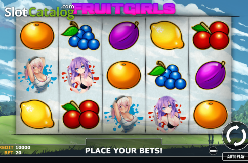 Reel Screen. Fruit Game slot