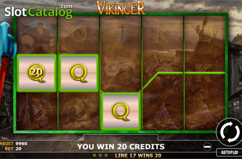 Win Screen 2. Vikinger slot