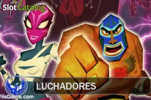 Luchadores ロゴ