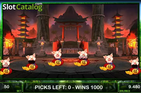 Bonus Game Screen 2. China Gold (Fils Game) slot