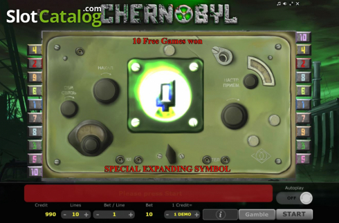 Feature 1. Chernobyl slot