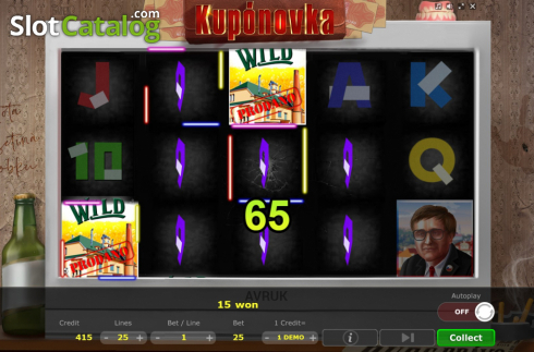 画面6. Kuponovka カジノスロット