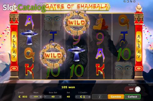 Ekran5. Gates of Shambala yuvası