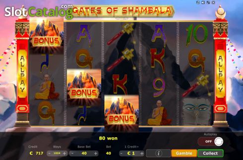 Captura de tela7. Gates of Shambala slot