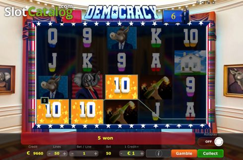 Bildschirm9. Democracy slot