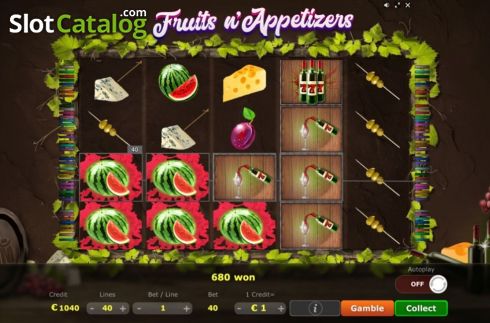 Bildschirm6. Fruits n Appetizers slot