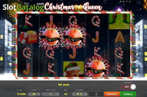 Screen 4. Christmas Queen slot