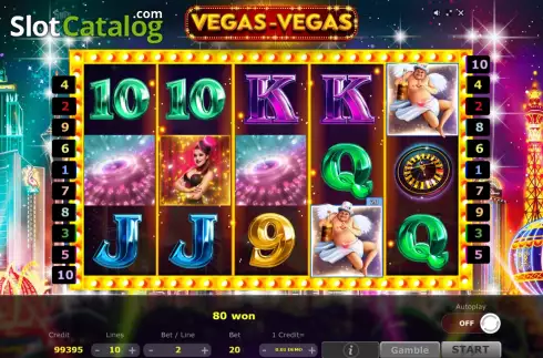 Win screen 3. Vegas-Vegas slot