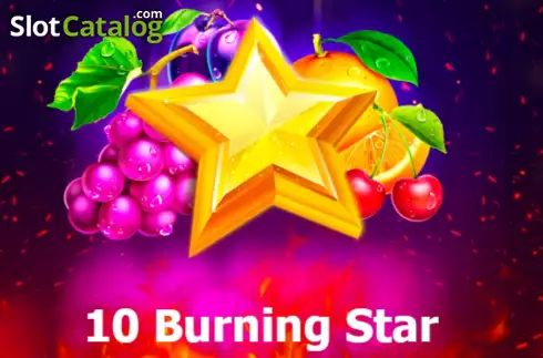 10 Burning Star Logo