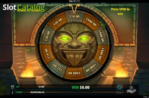 Bonus Game screen 3. The Lost Mayan Prophecy slot