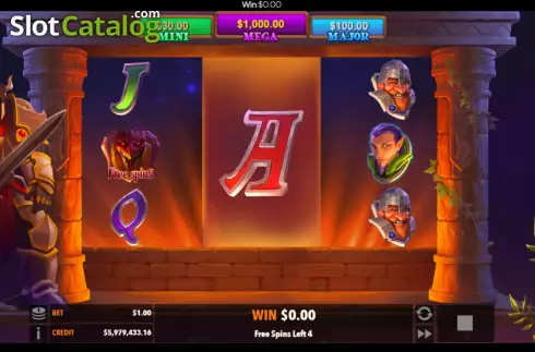 Free Spins screen 2. The Dragon Seal slot