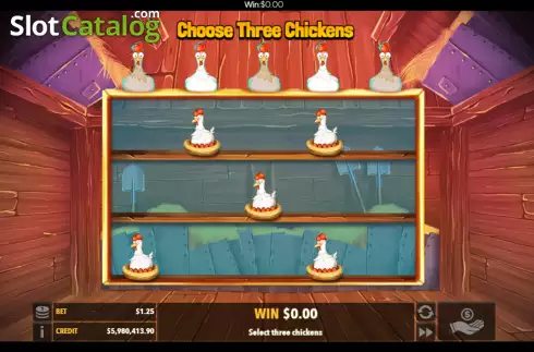 Bonus Game screen 2. Rich Golden Hen slot
