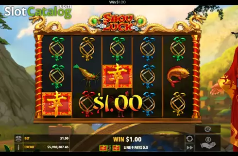 Bildschirm3. Shou Luck slot