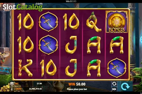 Game screen. Millionaire Super Wins slot