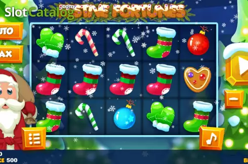 Bildschirm2. Festive Fortunes slot