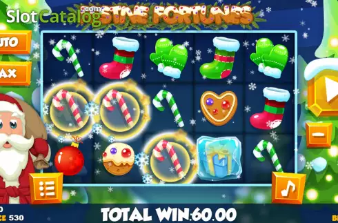 Bildschirm3. Festive Fortunes slot