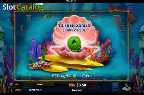 Free Spins screen 2. Lucky Plunder slot