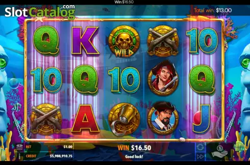 Free Spins screen 3. Lucky Plunder slot
