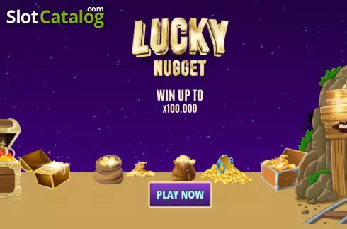 Start Game screen. Lucky Nugget slot