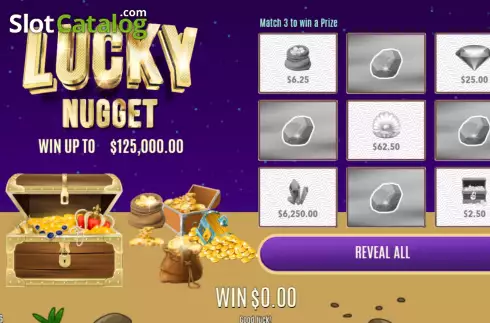 Game screen 2. Lucky Nugget slot